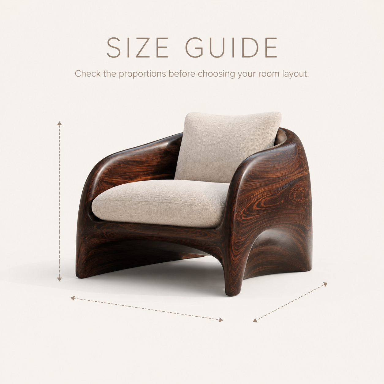 Elara Gallery Natural Wood Accent Chair - Design 049 - product image 08
