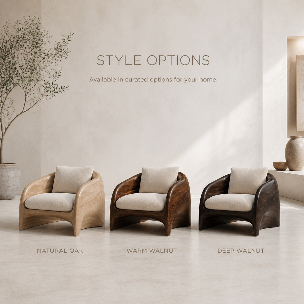 Elara Gallery Natural Wood Accent Chair - Design 049 - product image 11