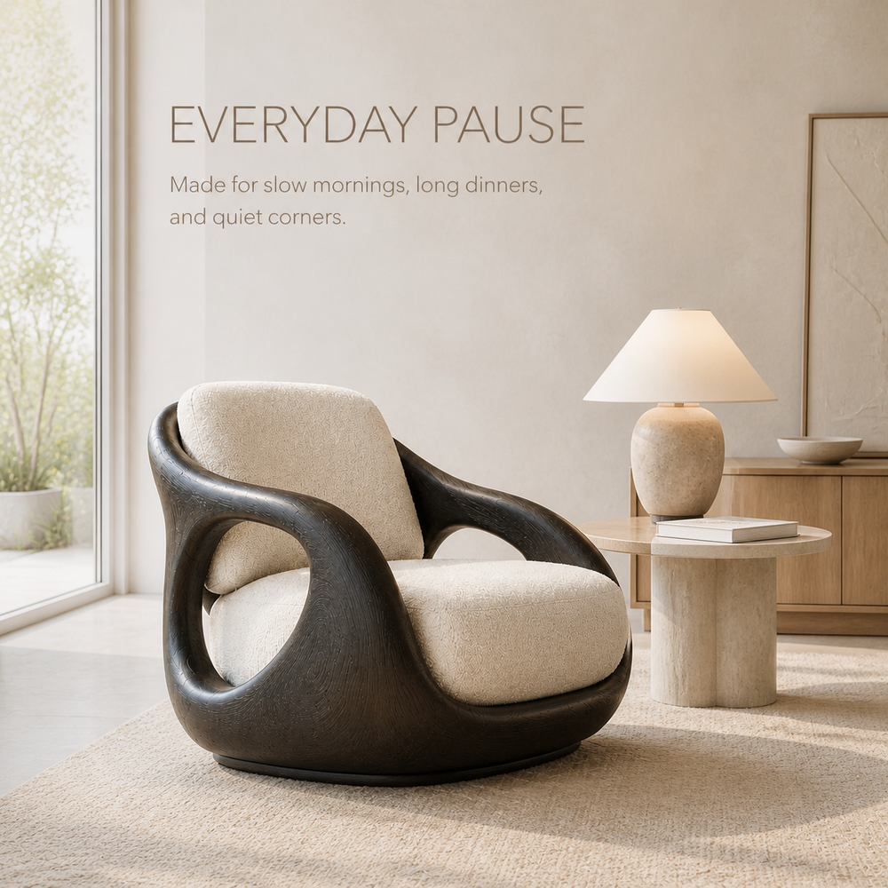 Veyra Soft Curve Natural Wood Chair - Design 050 - product image 07