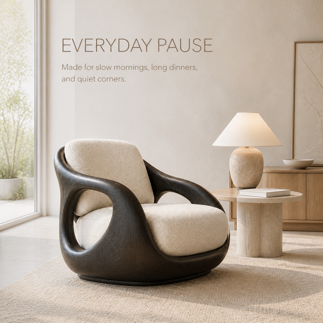 Veyra Soft Curve Natural Wood Chair - Design 050 - product image 07