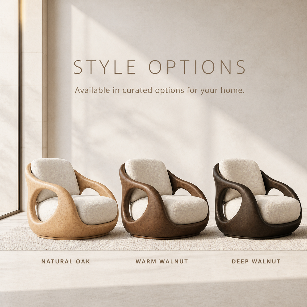 Veyra Soft Curve Natural Wood Chair - Design 050 - product image 11