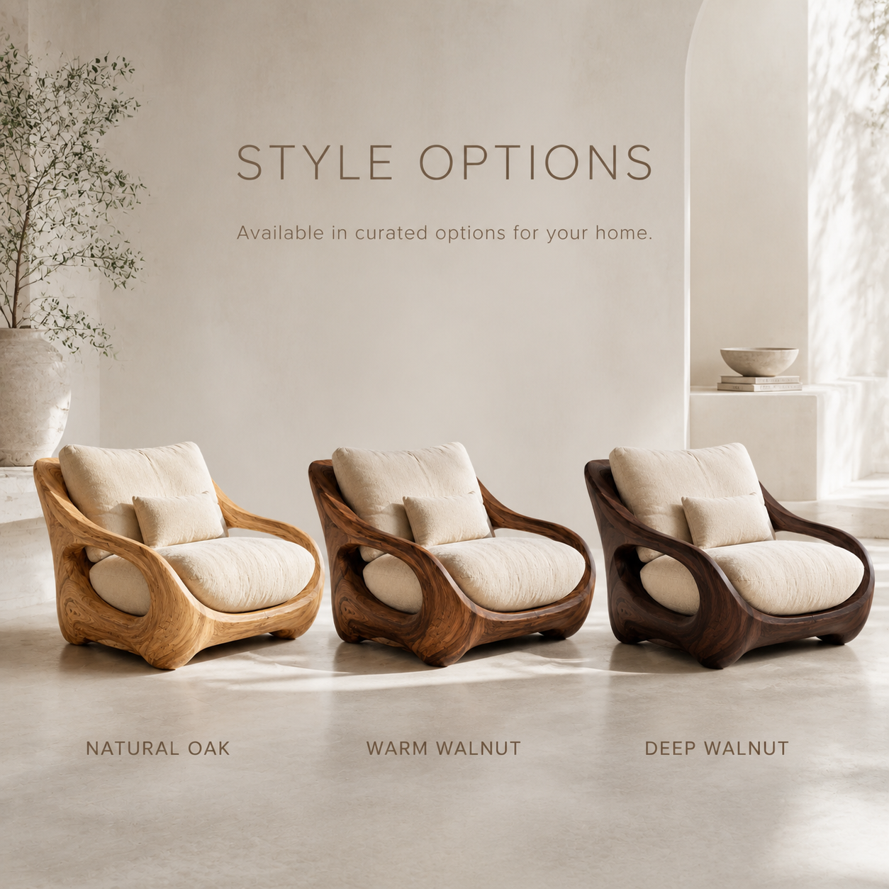Nolan Arc Natural Wood Lounge Chair - Design 052 - product image 11