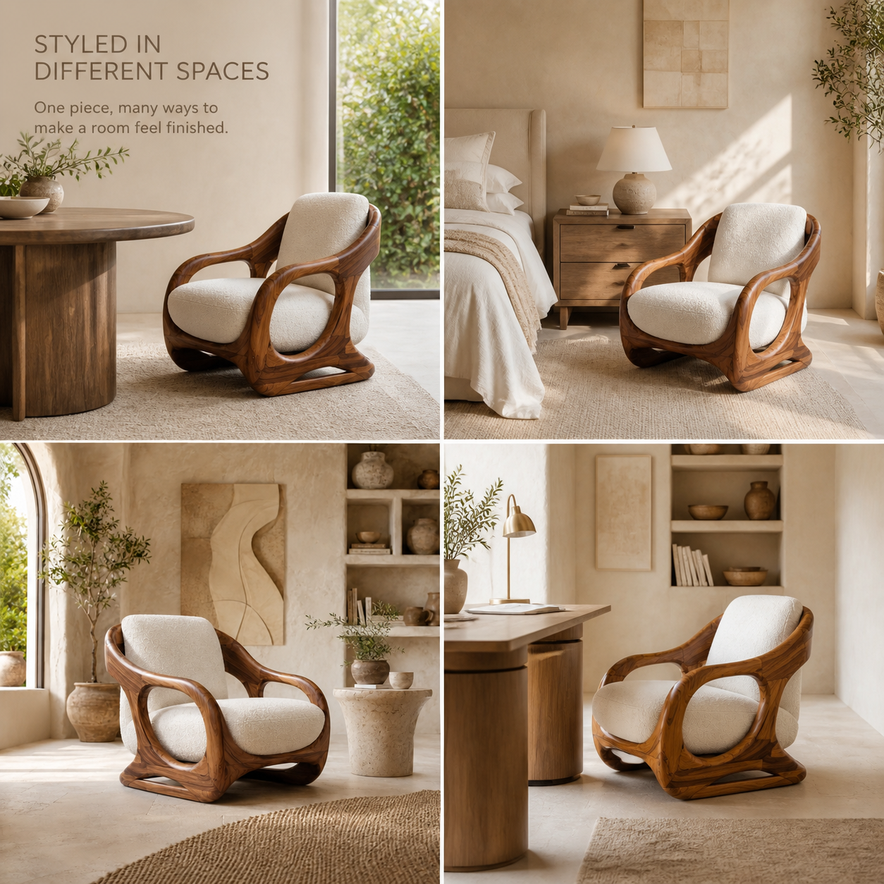 Mira Organic Natural Wood Lounge Chair - Design 057 - product image 10
