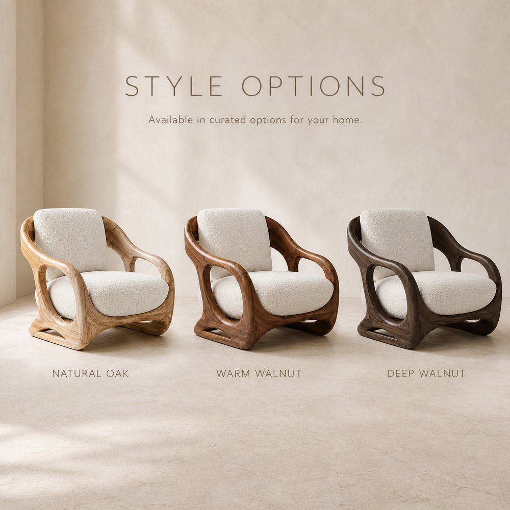 Mira Organic Natural Wood Lounge Chair - Design 057 - product image 11