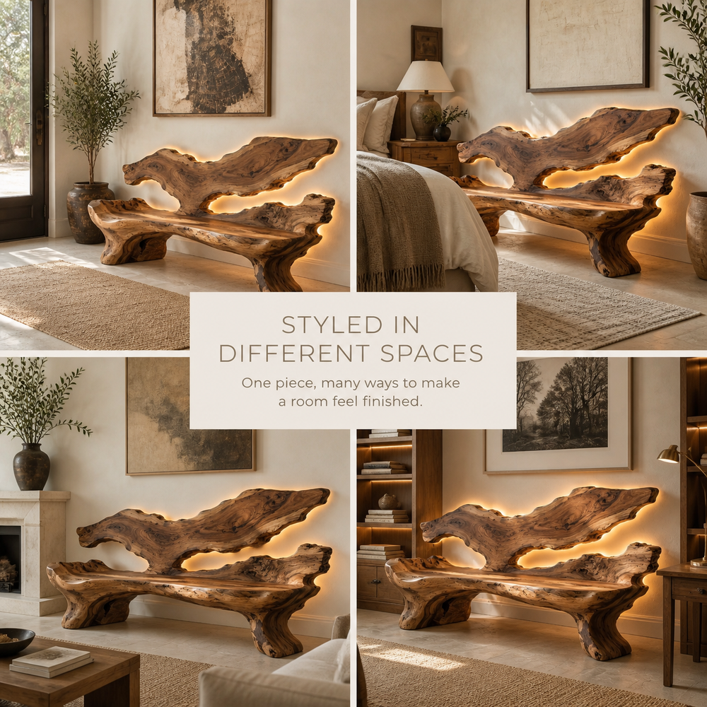 Soren Rounded Natural Wood Lounge Chair - Design 060 - product image 10