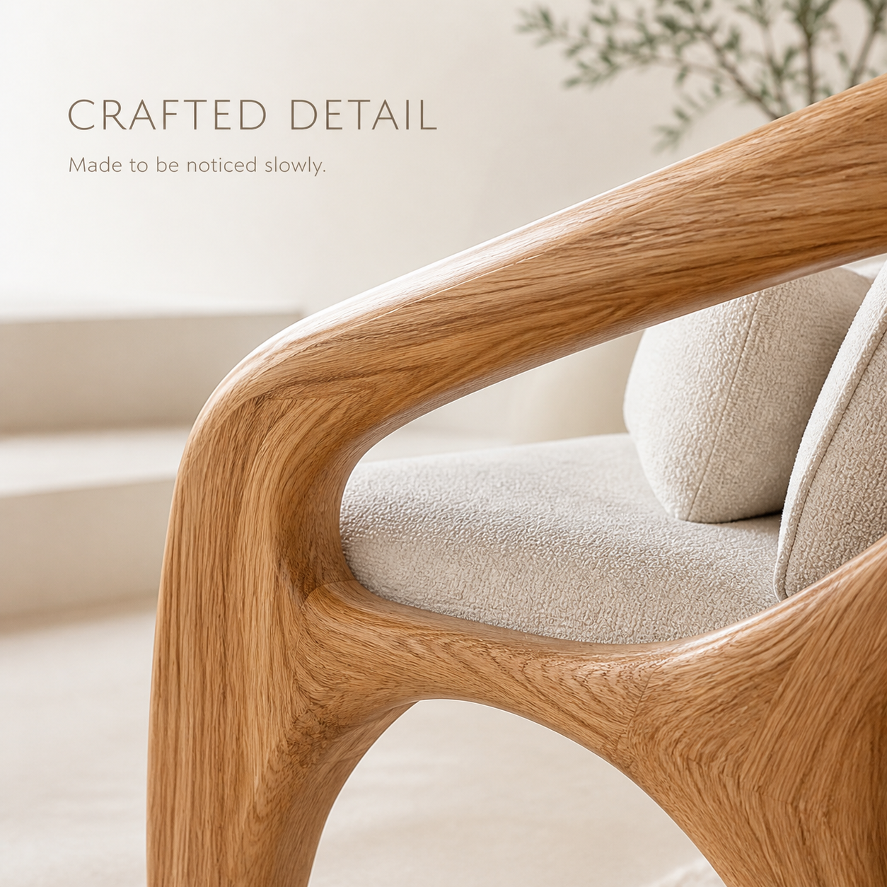 Elara Gallery Natural Wood Accent Chair - Design 061 - product image 06