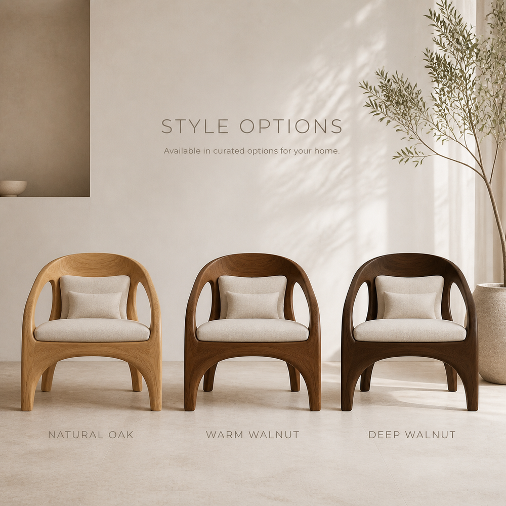 Elara Gallery Natural Wood Accent Chair - Design 061 - product image 11