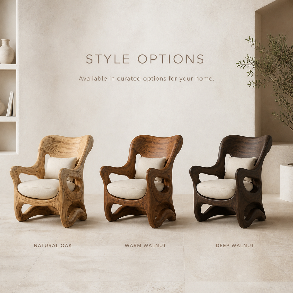 Veyra Soft Curve Natural Wood Chair - Design 062 - product image 11