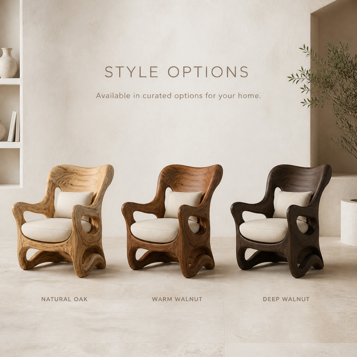 Veyra Soft Curve Natural Wood Chair - Design 062 - product image 11