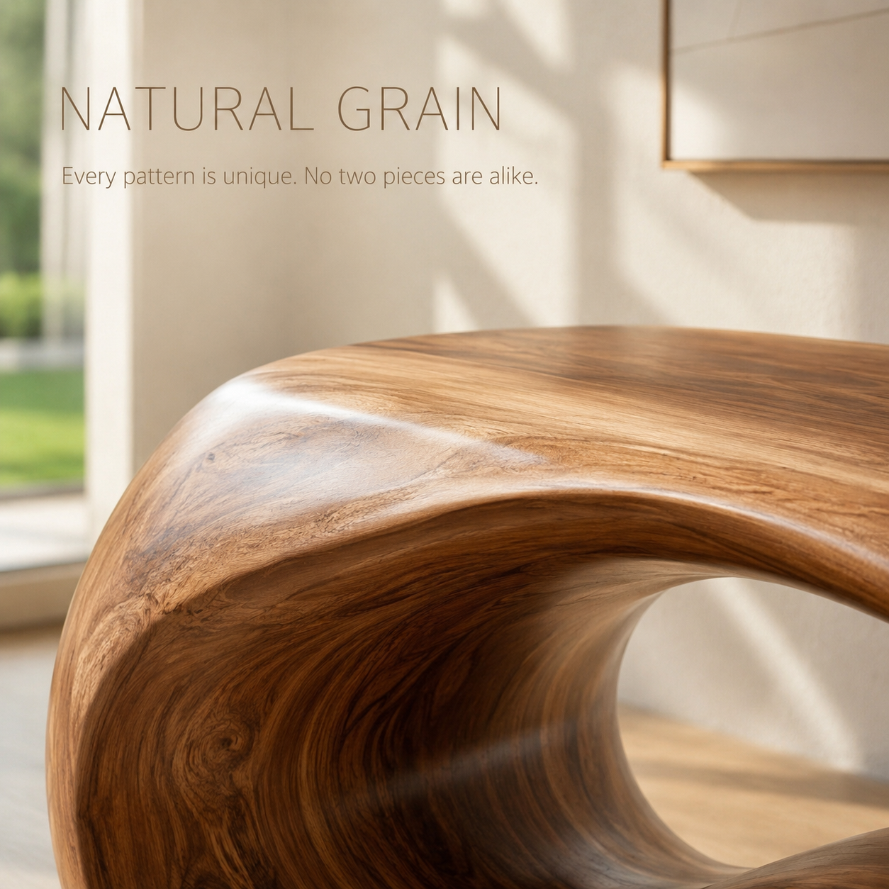 Solenne Rounded Console Table - product detail 4