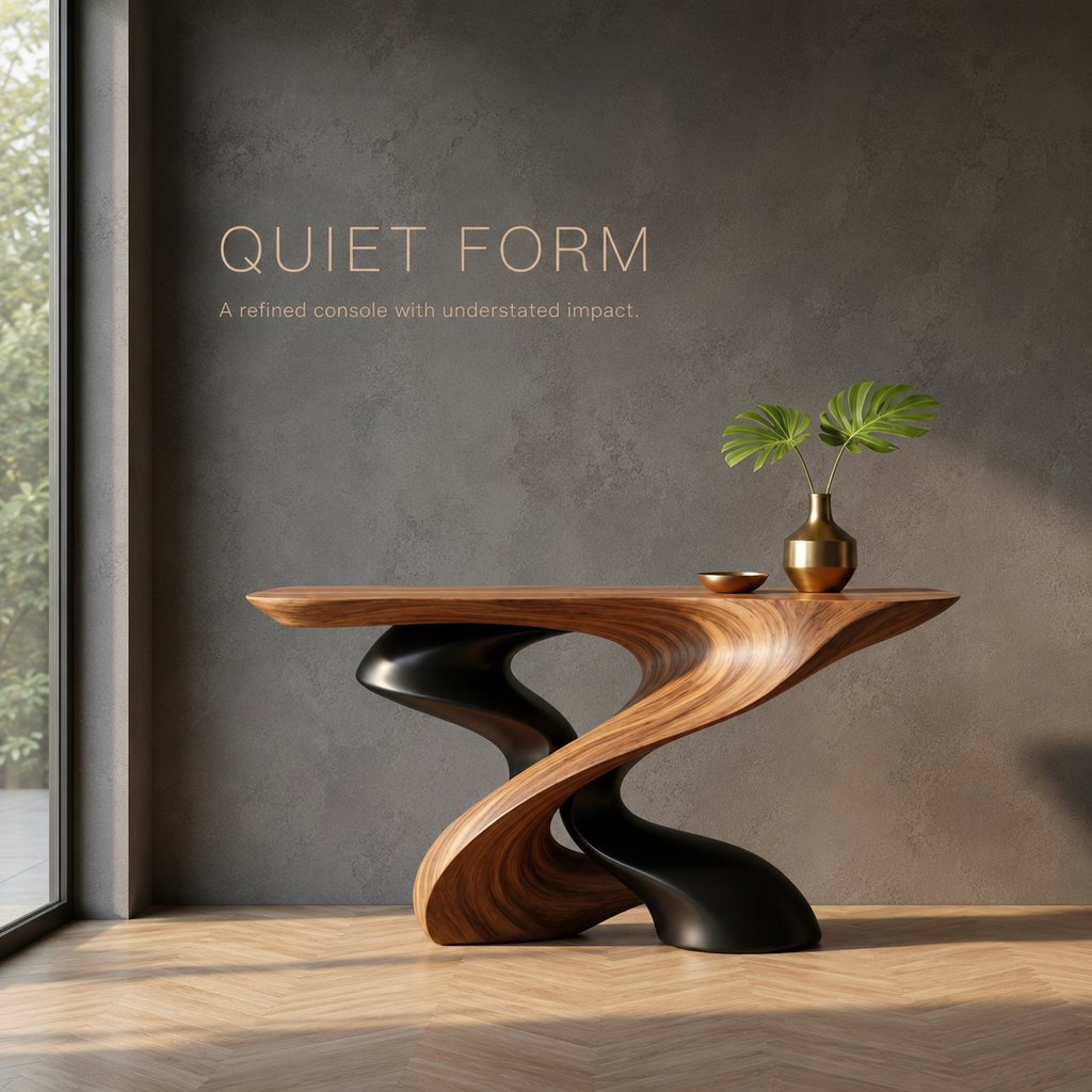 Celine Cloud Edge Console Table - product detail 3