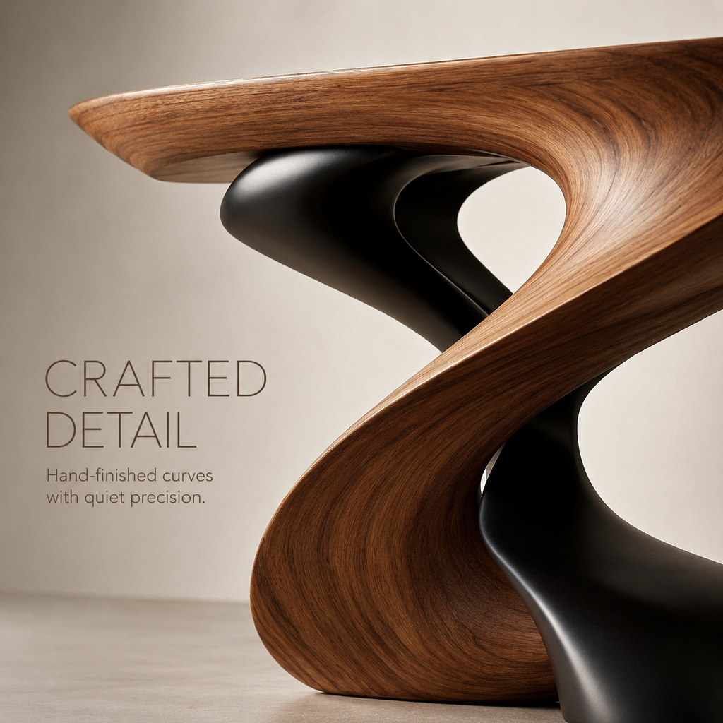 Celine Cloud Edge Console Table - product detail 6