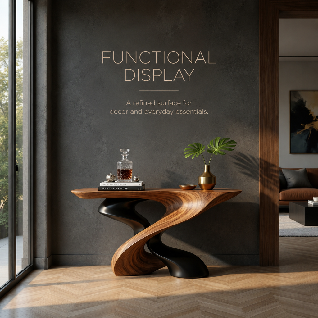 Celine Cloud Edge Console Table - product detail 7