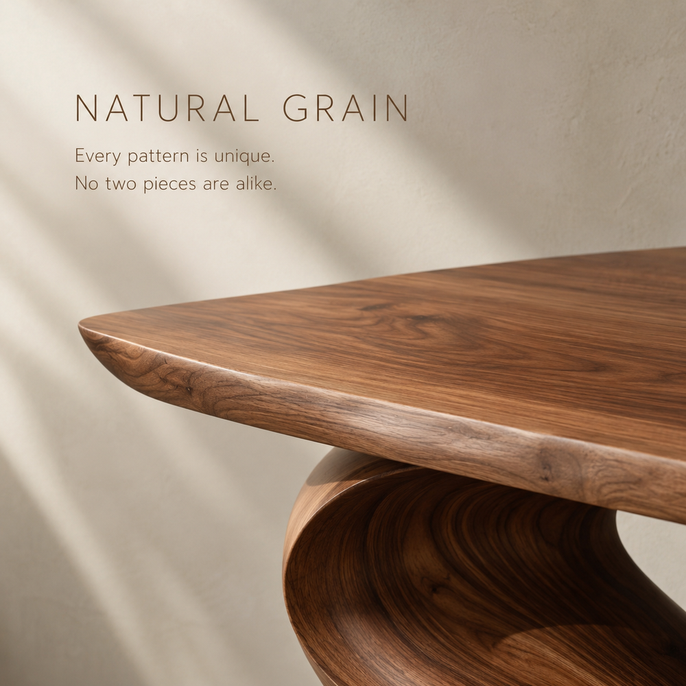 Dune Sculptural Hall Console Table - product detail 4