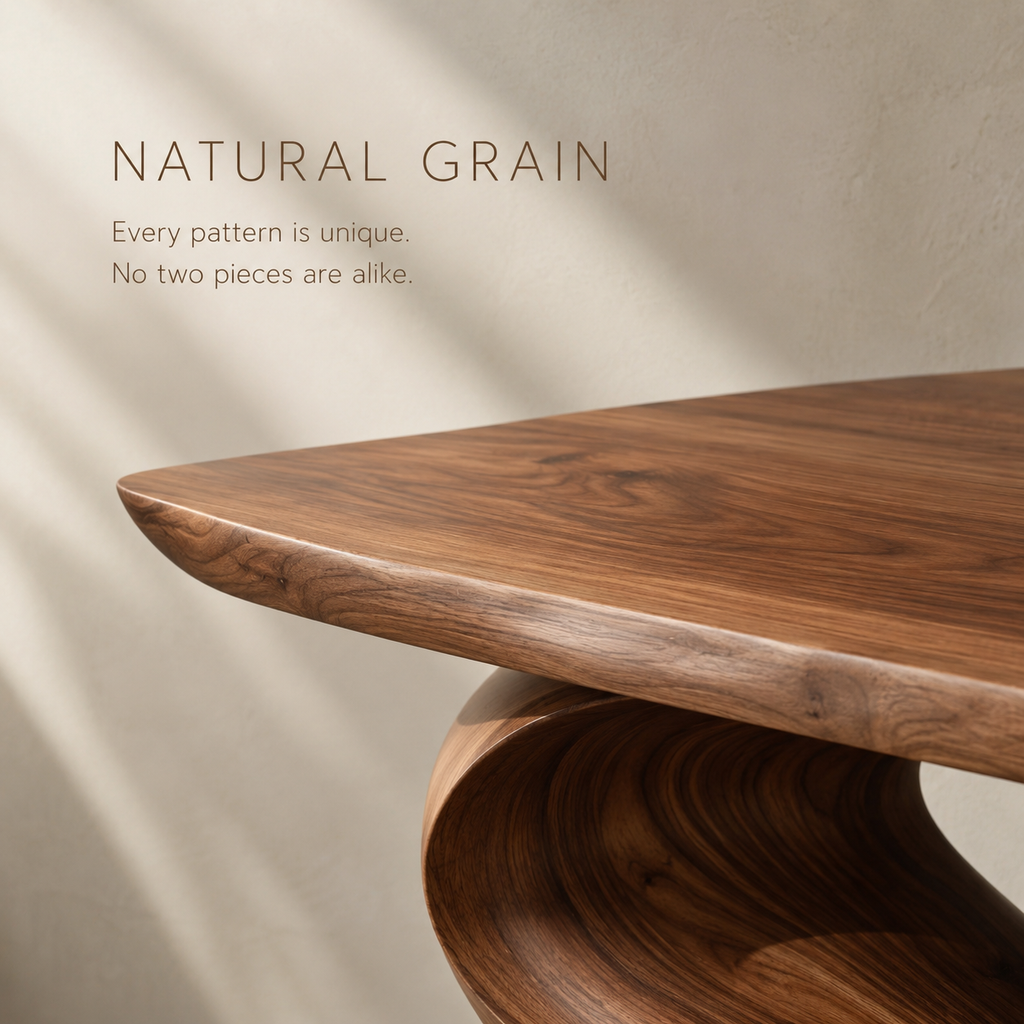 Dune Sculptural Hall Console Table - product detail 4