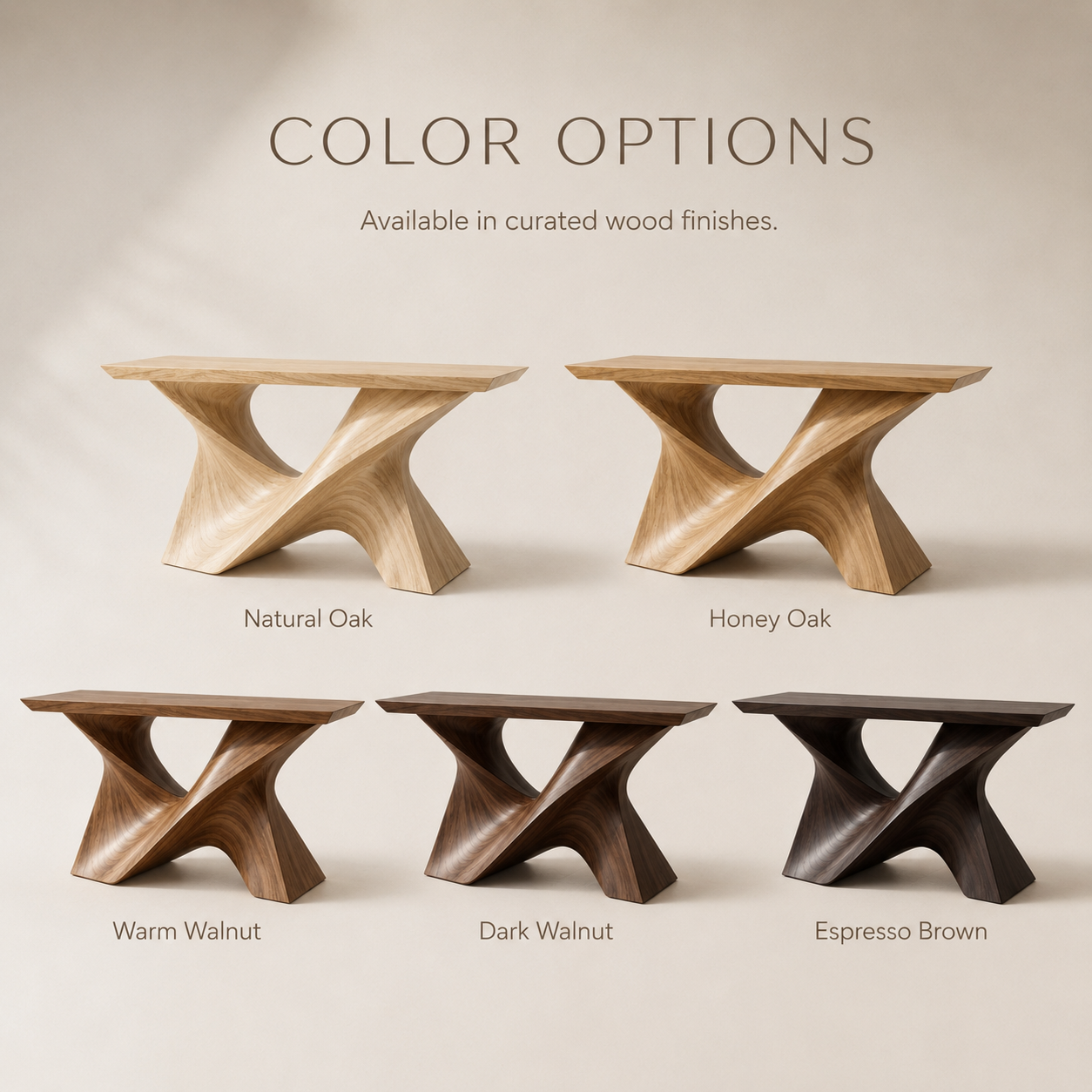 Alden Portal Console Table - Color Options