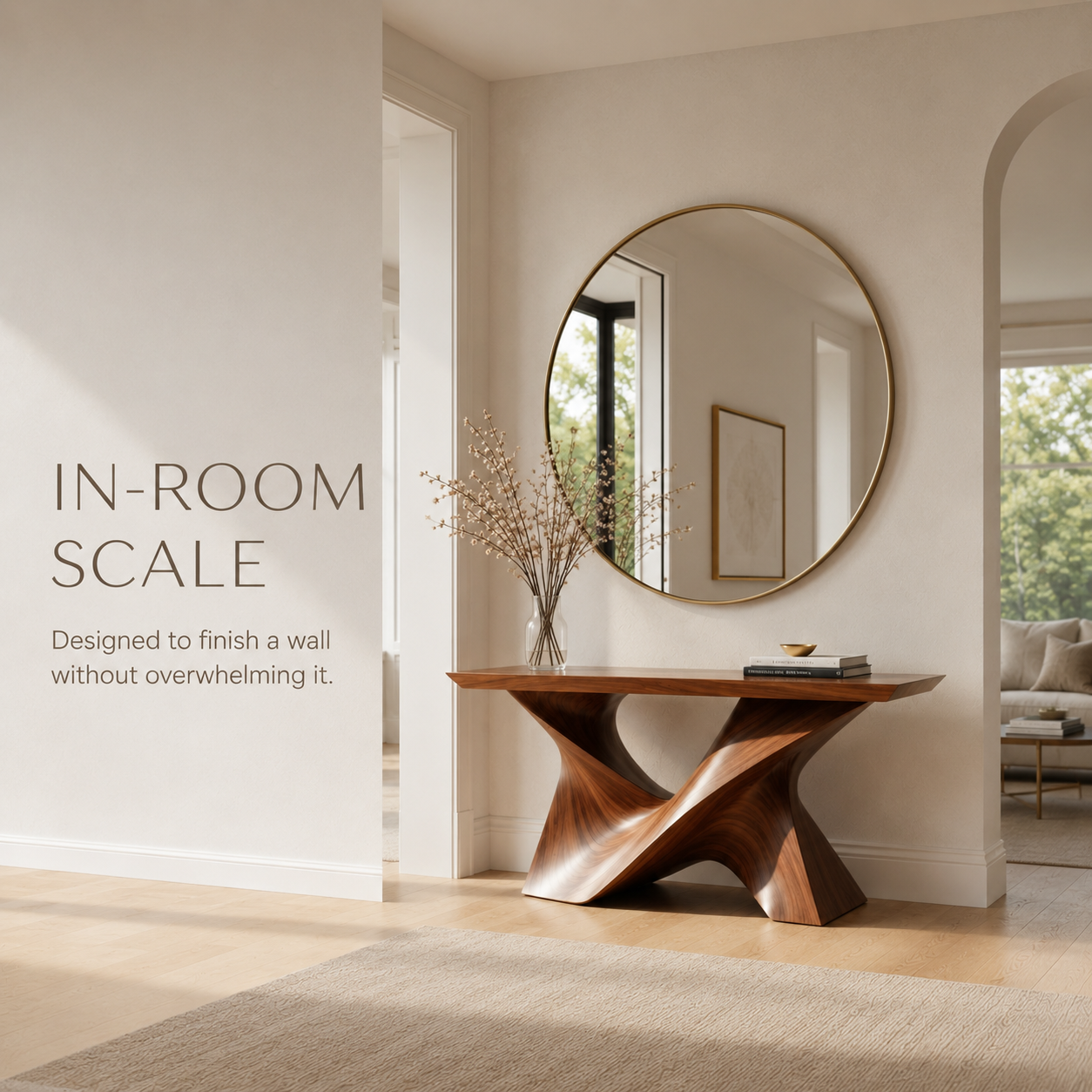 Alden Portal Console Table - product detail 4