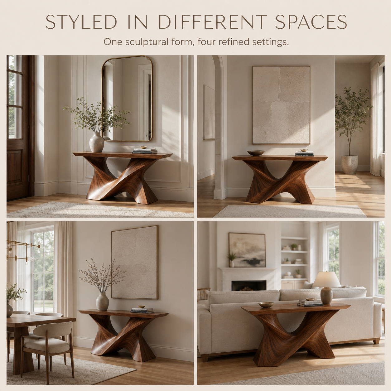 Alden Portal Console Table - product detail 9
