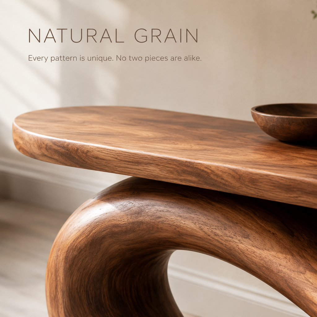 Aveline Sculptural Console Table - product image 06