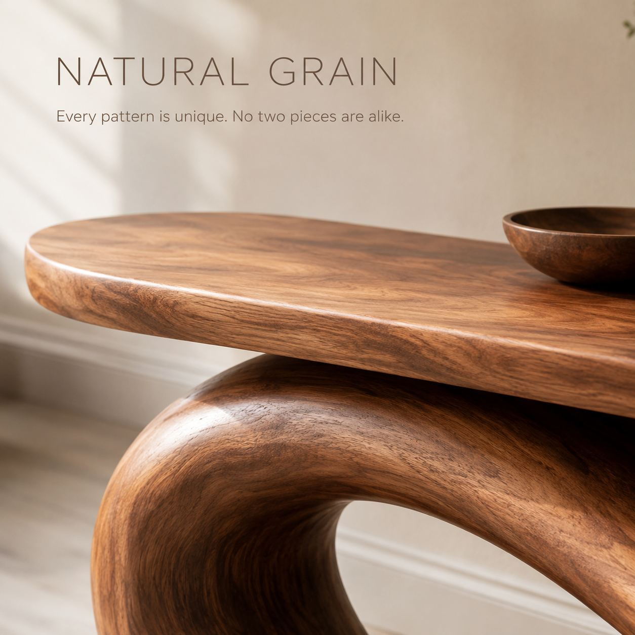 Aveline Sculptural Console Table - product image 06