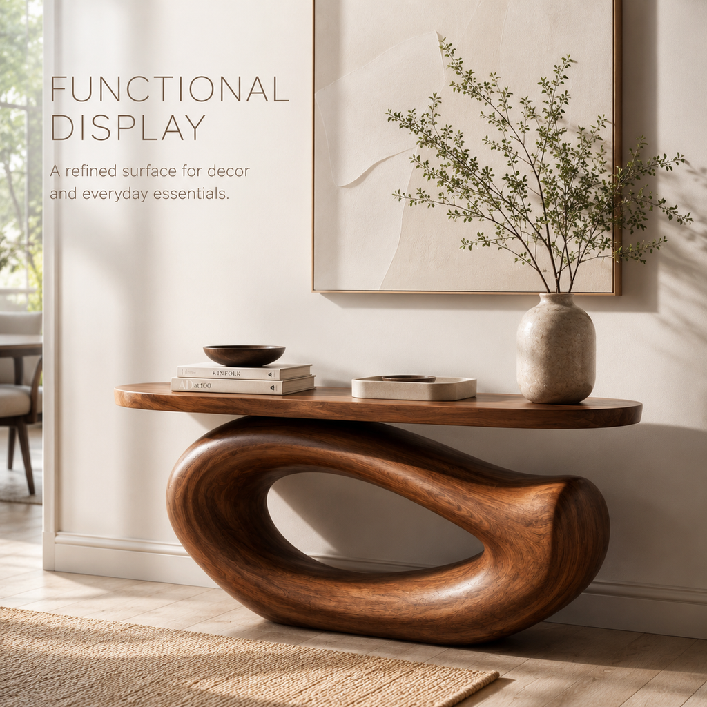 Aveline Sculptural Console Table - product image 08