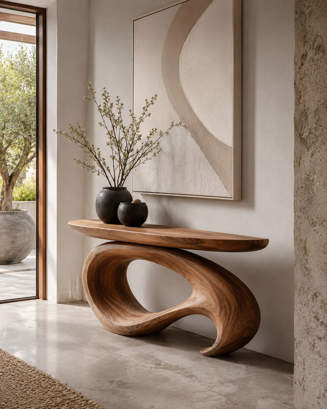 Brielle Flow Console Table - main view