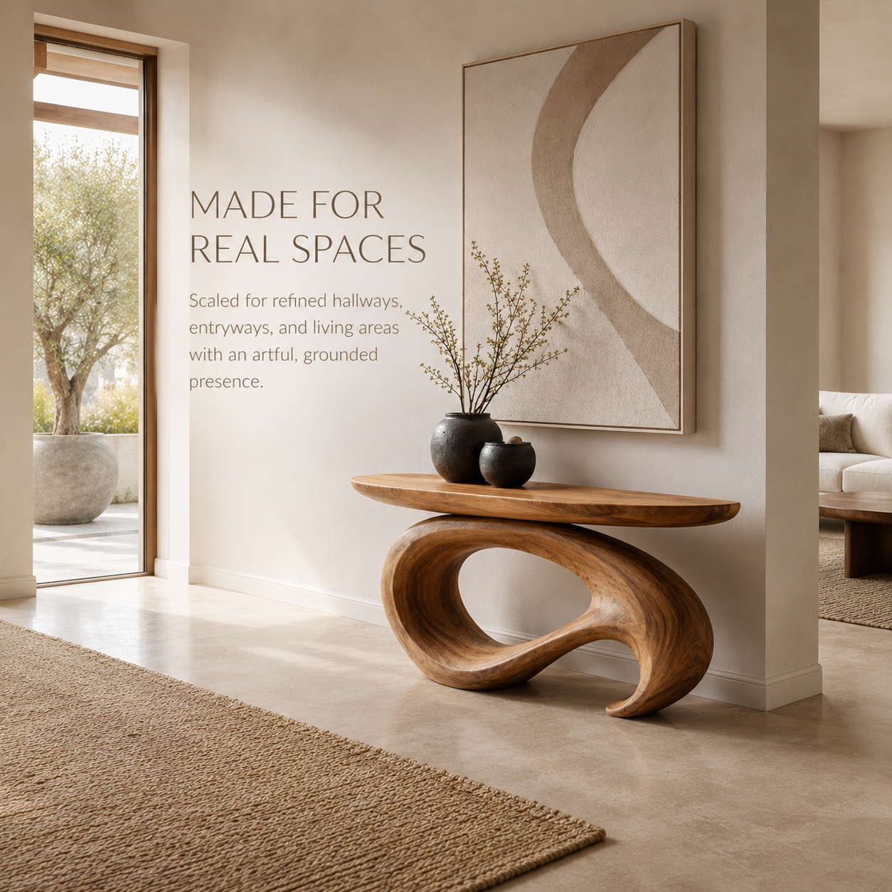 Brielle Flow Console Table - product image 05