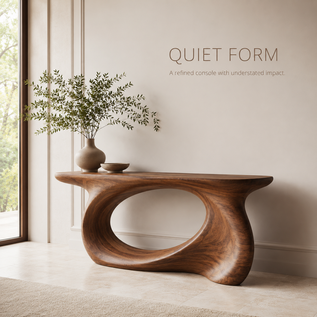 Calista Rounded Entry Console Table - product image 04