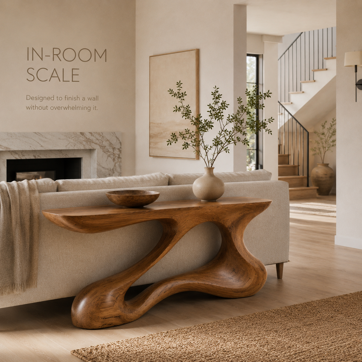Galen Hollow Form Console Table - product image 04