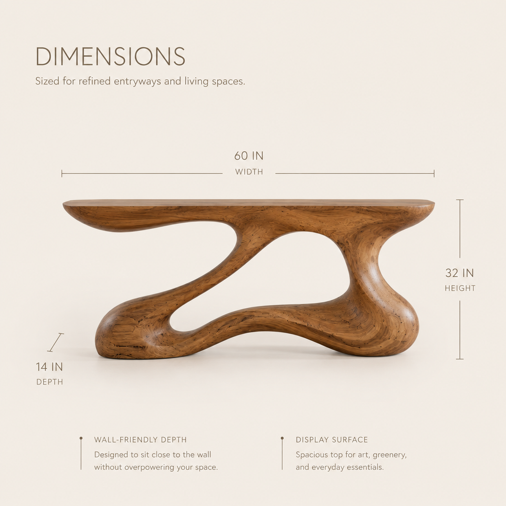 Galen Hollow Form Console Table - product image 08