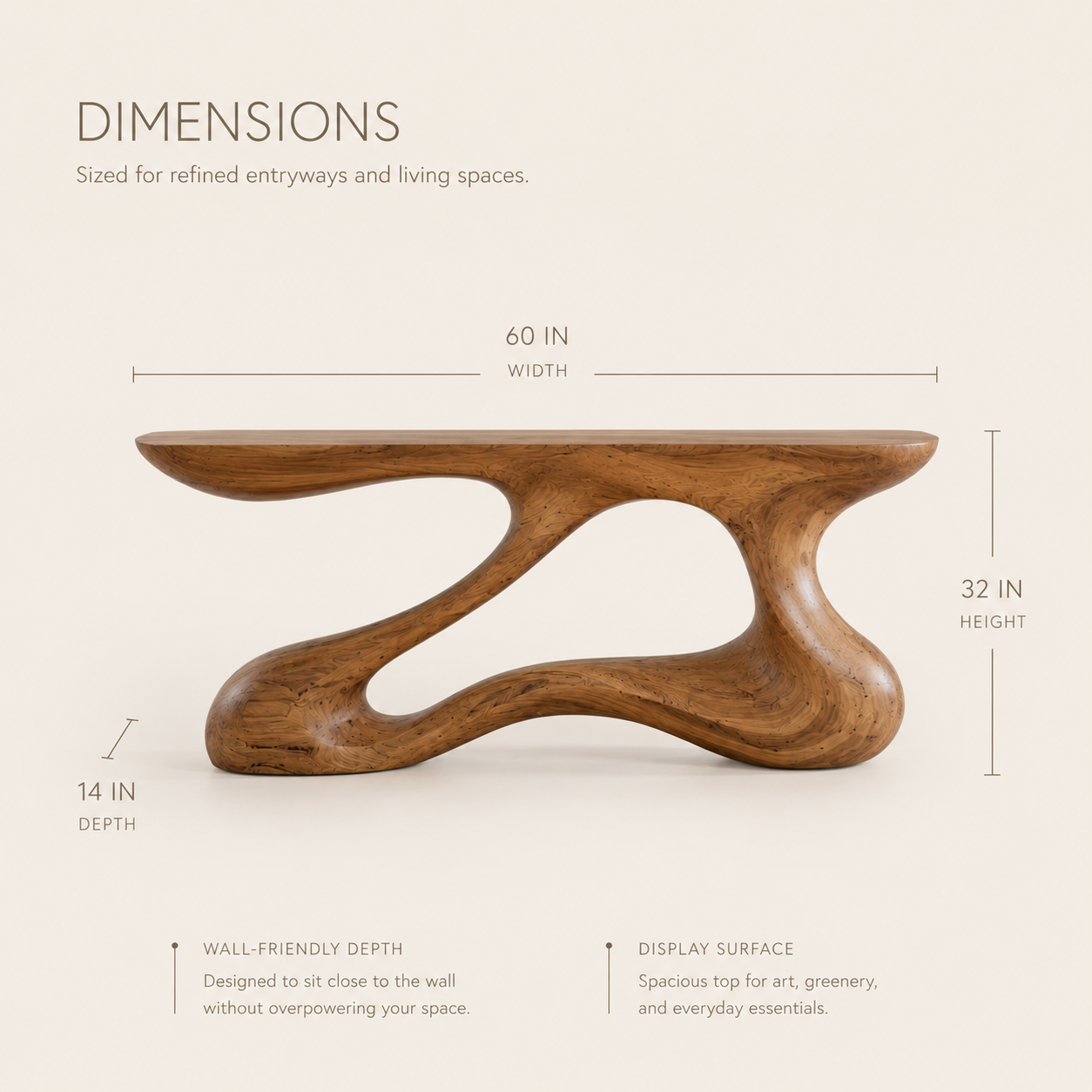 Galen Hollow Form Console Table - product image 08
