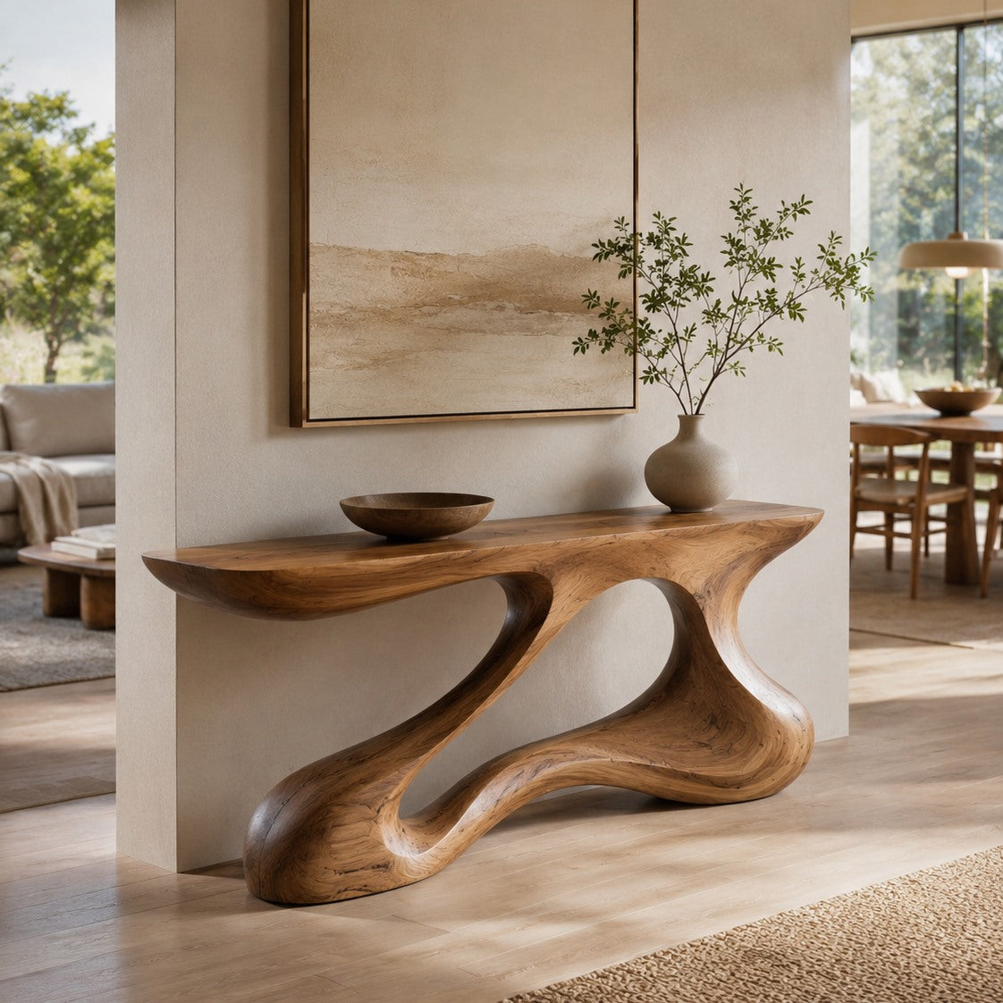 Galen Hollow Form Console Table - square cover image