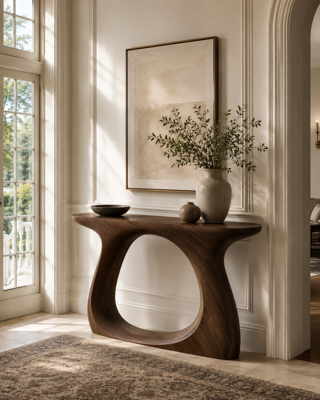 Mira Soft Edge Console Table - main view