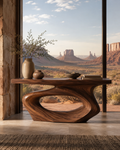 Nolan Sculptural Entry Console Table - main view