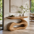 Orla Flowing Wood Console Table - square cover image