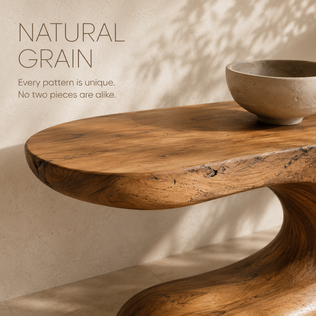 Perrin Rounded Foyer Console Table - product image 06
