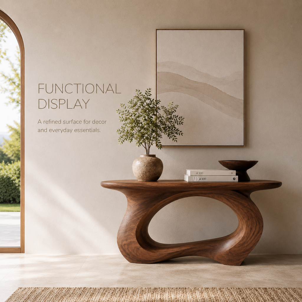 Quinn Gallery Wood Console Table - product image 05