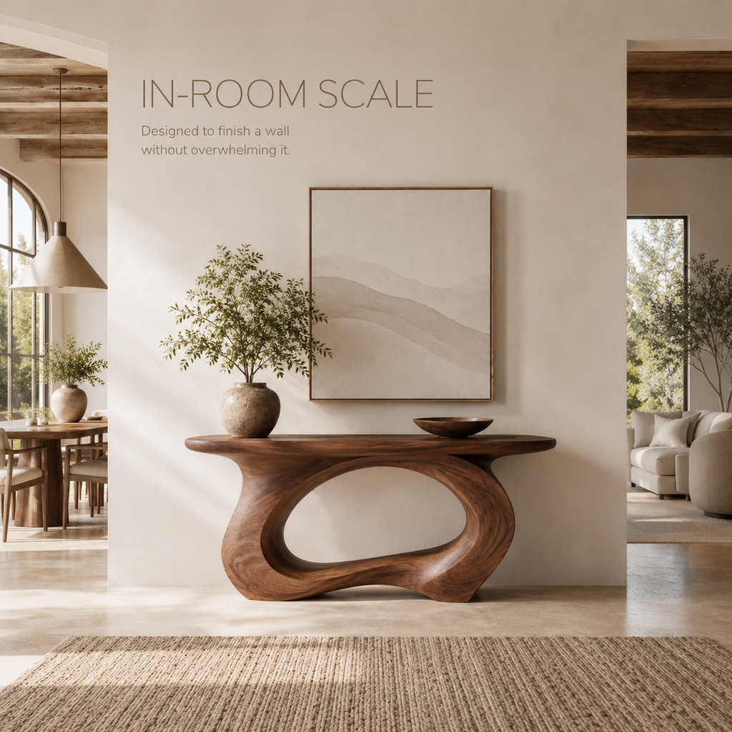Quinn Gallery Wood Console Table - product image 06