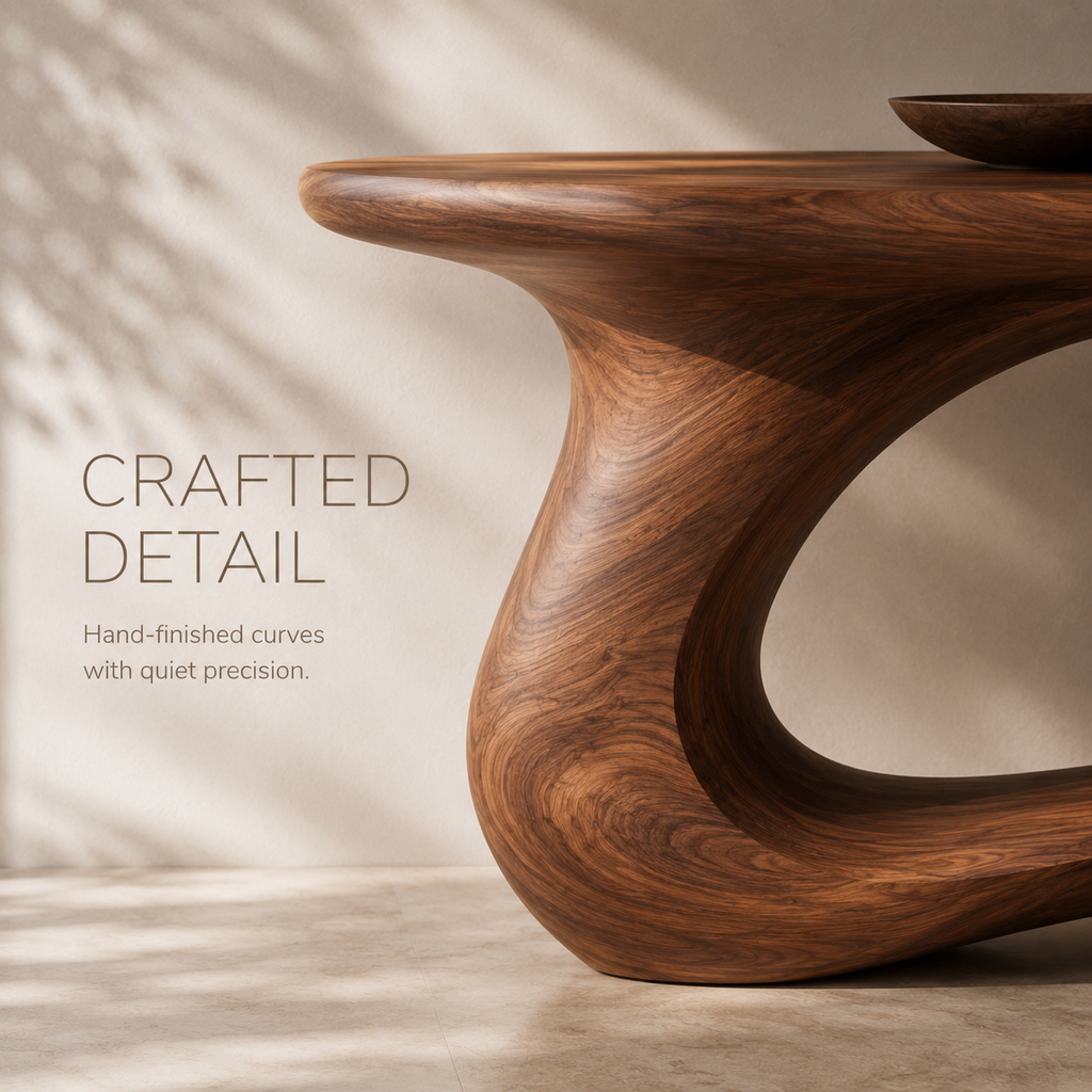 Quinn Gallery Wood Console Table - product image 07