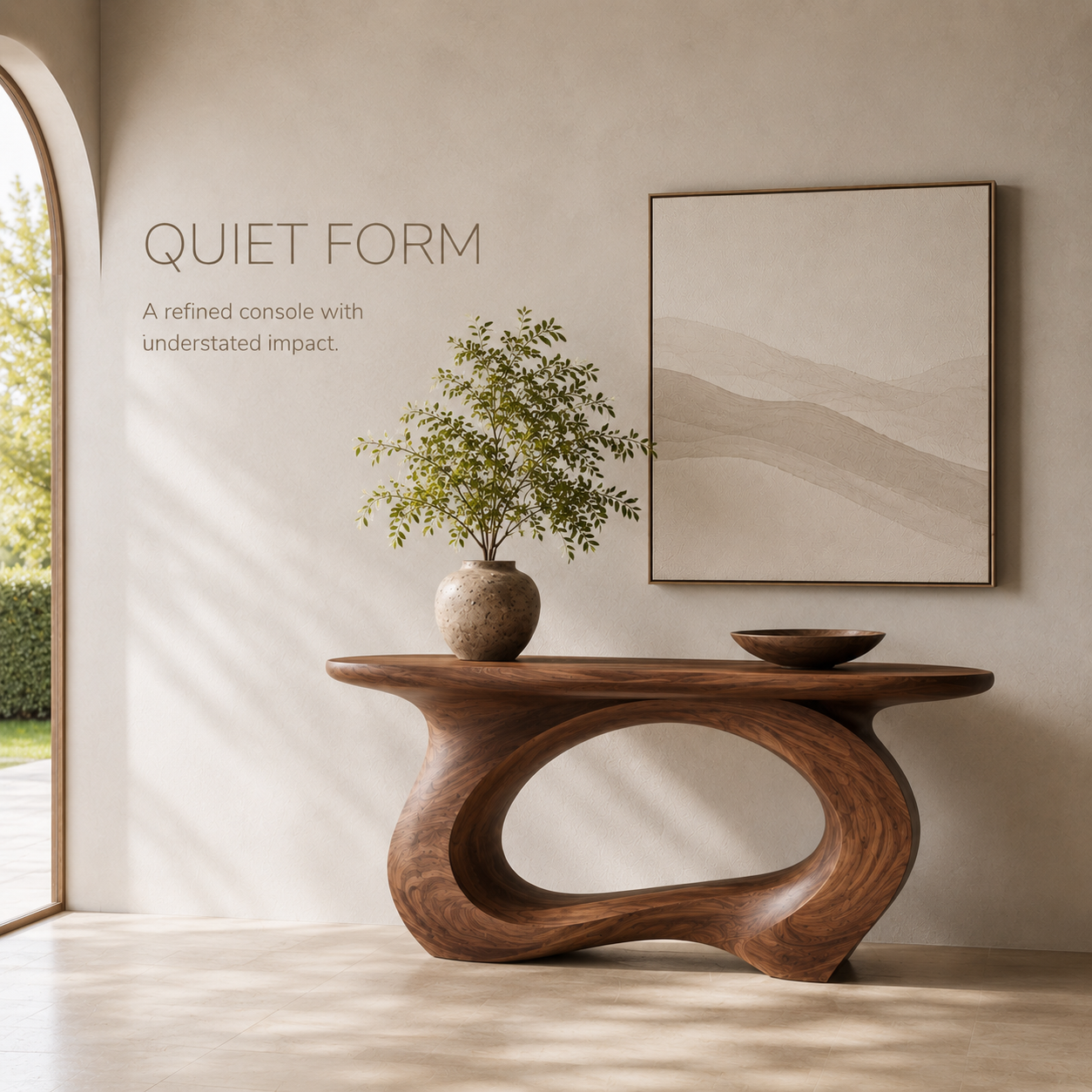Quinn Gallery Wood Console Table - product image 08