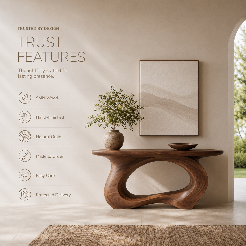 Quinn Gallery Wood Console Table - product image 10