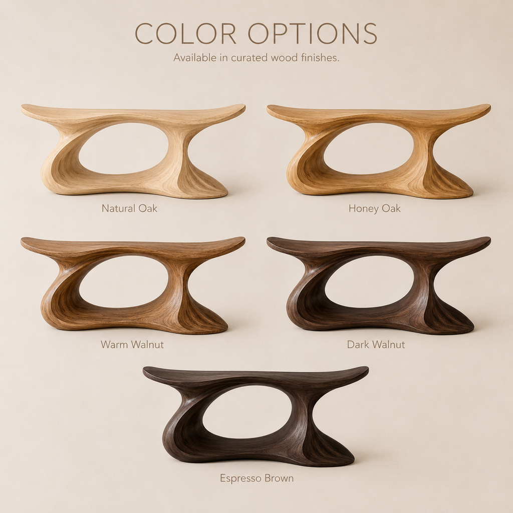 Selene Warm Walnut Console Table - product image 02