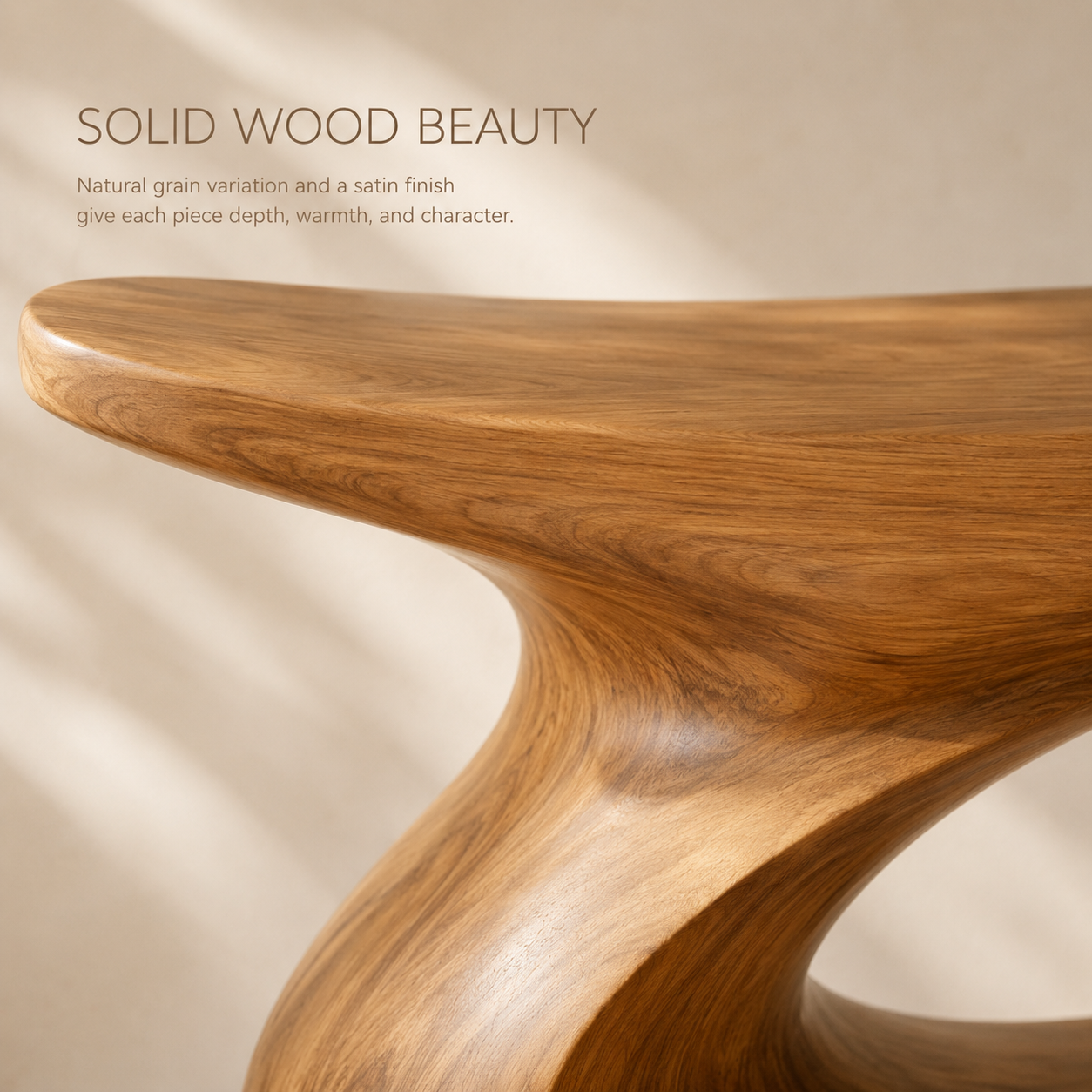 Selene Warm Walnut Console Table - product image 05