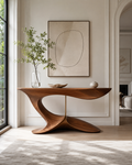 Talia Sculpted Console Table - main view