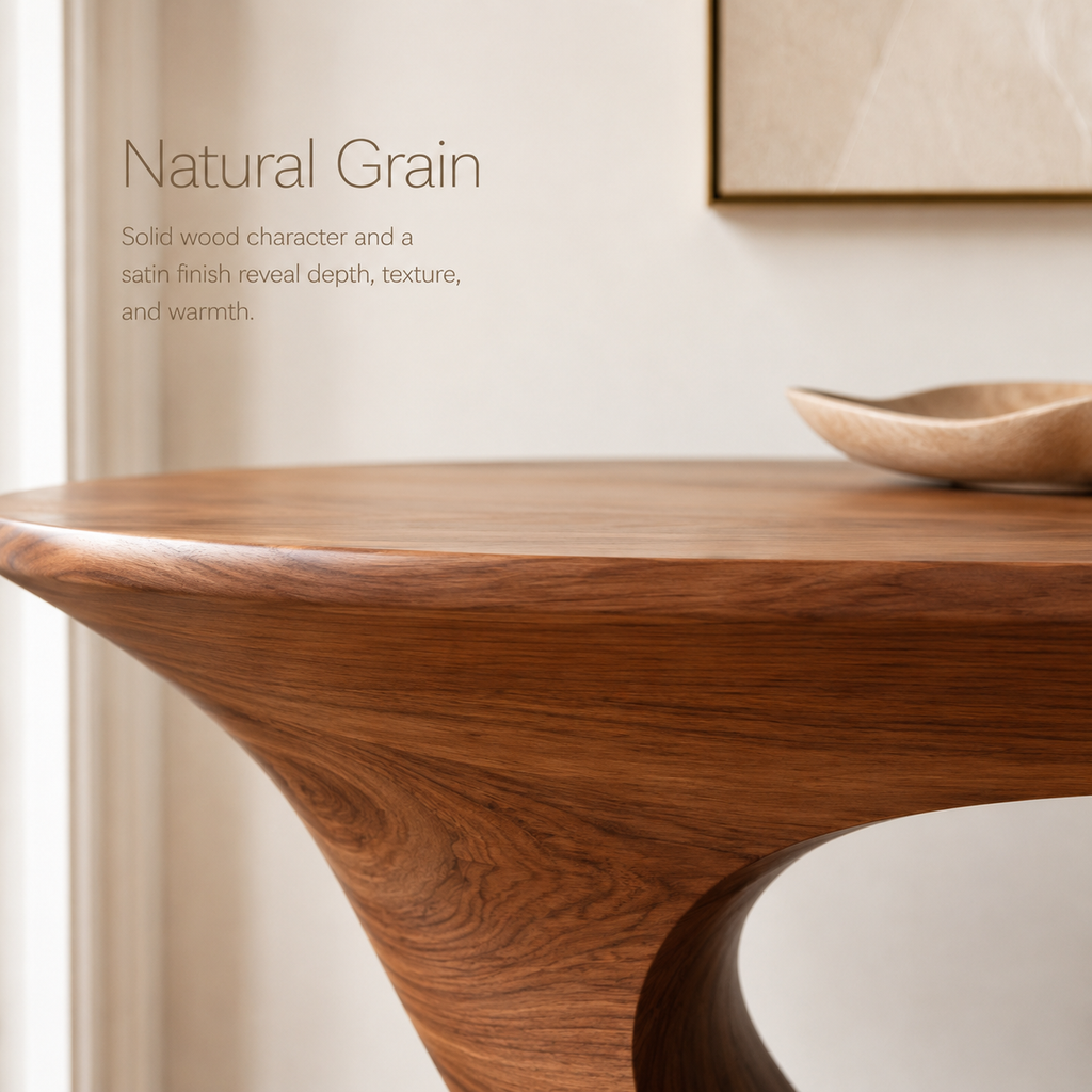 Talia Sculpted Console Table - product image 05
