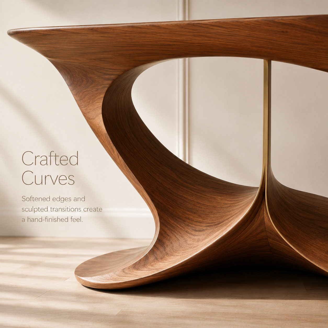 Talia Sculpted Console Table - product image 06