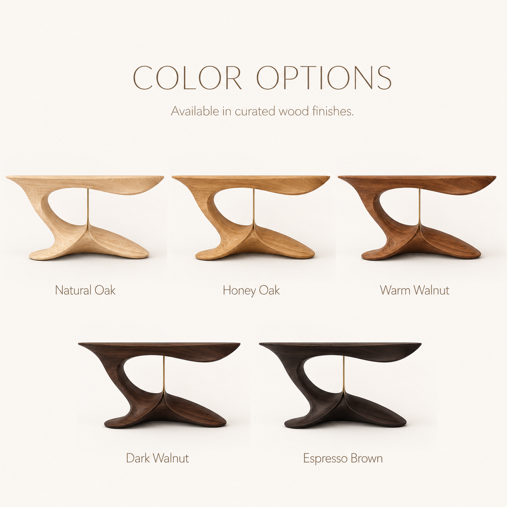 Talia Sculpted Console Table - product image 11