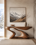 Uma Organic Entry Console Table - main view