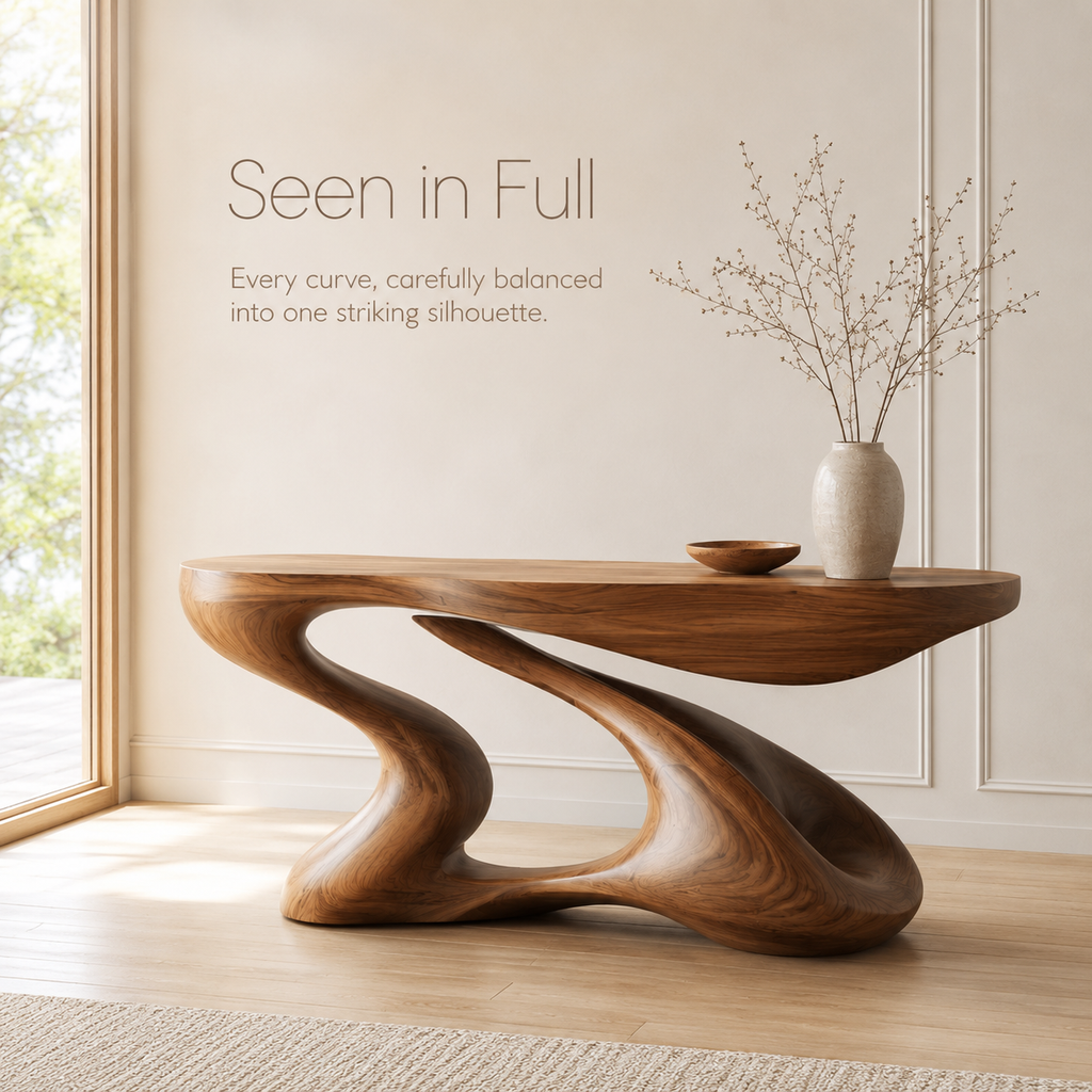 Uma Organic Entry Console Table - product image 03