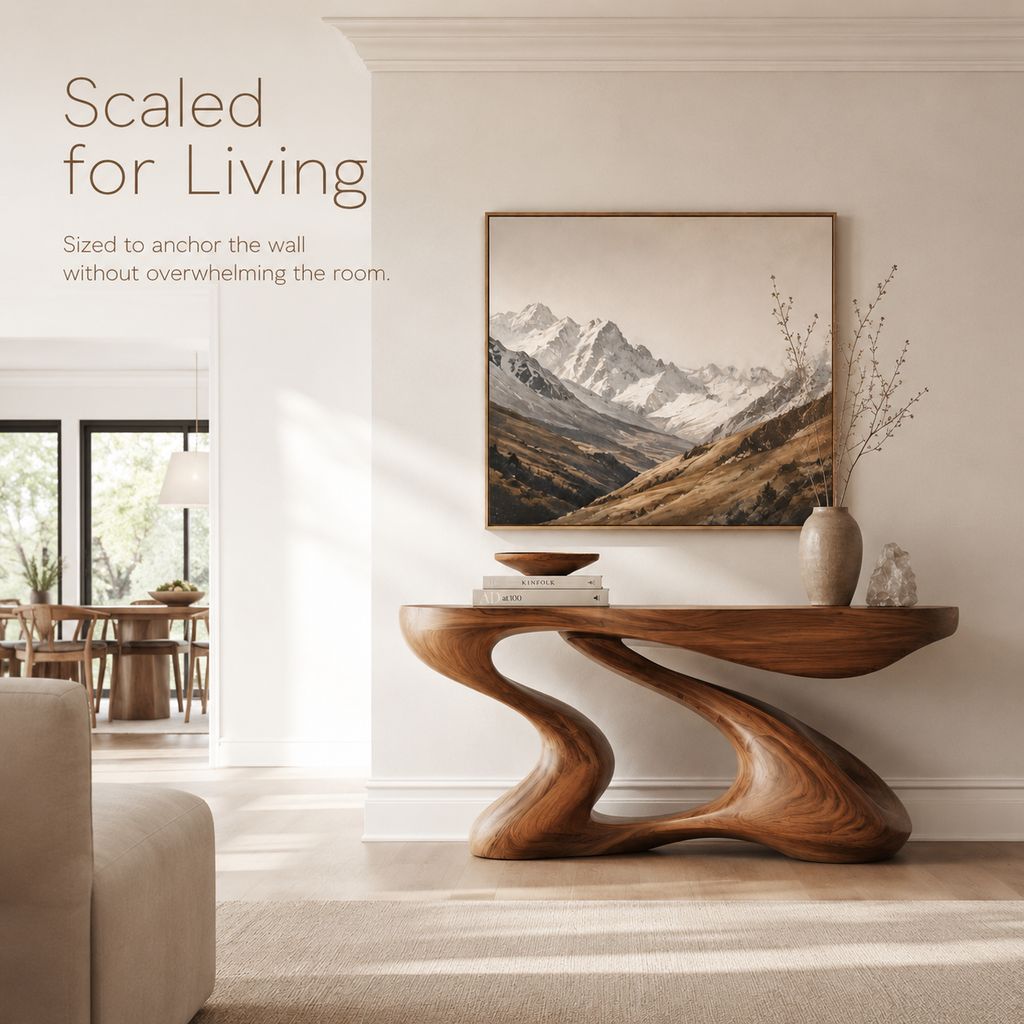 Uma Organic Entry Console Table - product image 04